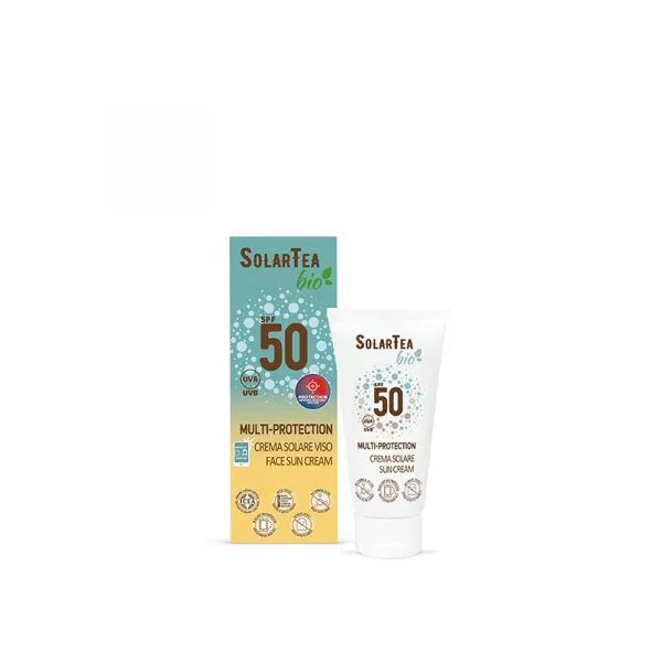 Solar Tea – Multi-Protection Face Sun Cream SPF50