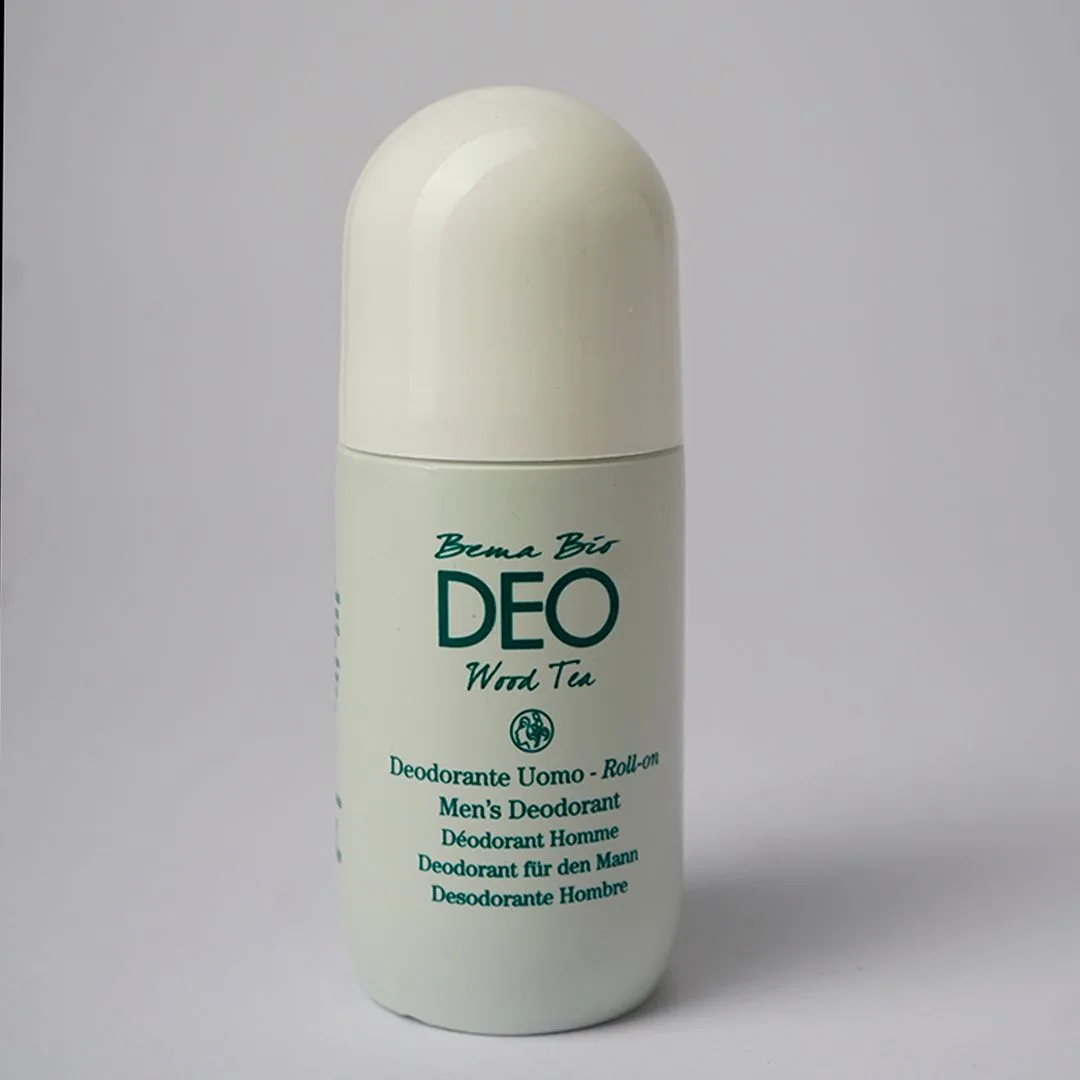 Bema Bio Deo – “Wood Tea” Men’s Deodorant Roll-on